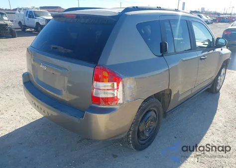 2008 Jeep Compass Sport from USA, damaged, VIN 1J8FT47028D737471